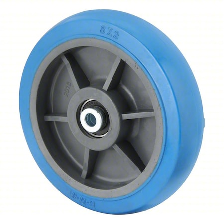 Caster Wheel, 8"dia, 700 lb, Blue