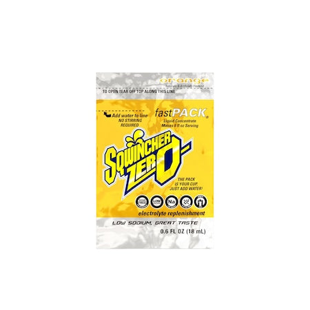 Zero Fast Pack Orange Liquid Concentrate
