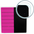 Board and wall fixing, 14 in, Tempered Glass Frame, Violet