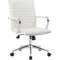 White Vinyl Hospitality Chair
