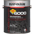 1 gal Floor Coating, High Gloss Finish, Navy Gray, Water Base