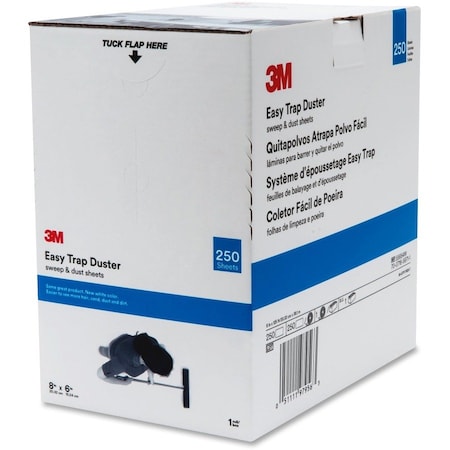 8" Easy Trap Duster Sweep and Dust Sheets 125 ft.