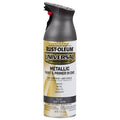 Spray Paint, Soft Iron, Flat Metallic, Solvent, 11 oz