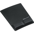 Mousepad w/Microban Wrist Support, Black