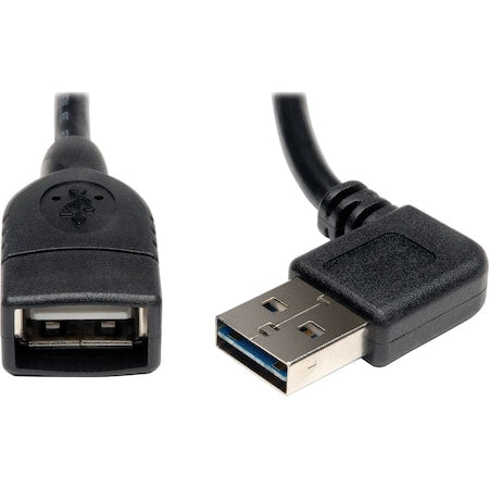 Reversible USB Extension Cable, Black