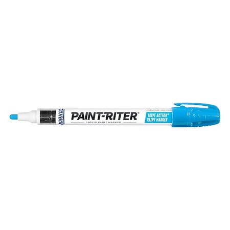 Paint Marker, Medium Tip, Light Blue Color Family, Paint