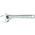 Adj. Wrench, Steel, Chrome Vanadium, 12"