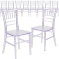 Kids Crystal Transparent Chiavari Chair, PK10