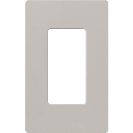 Designer Wall Plates, Number of Gangs: 1 Satin Finish, Taupe