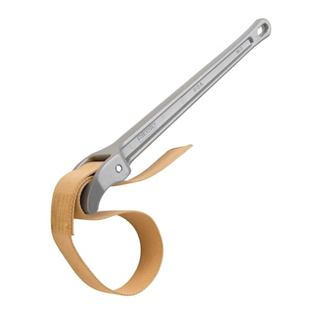 Strap Wrench, 5 in Capacity, 18 in handle, 29 1/4 in Strap