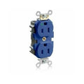 Straight Blade Receptacle, 5-15R, 15 A, 125V AC, Surface Mount, Self-Grounded