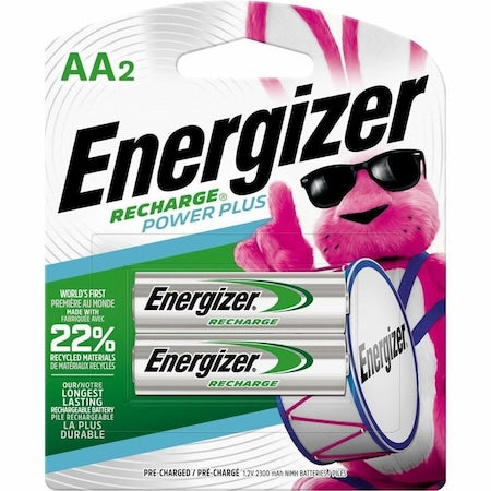 Precharged Recharg Battery, AA, NiMh, PK2
