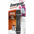 Hard Case LED Flashlight, Black, AA, 300 lm