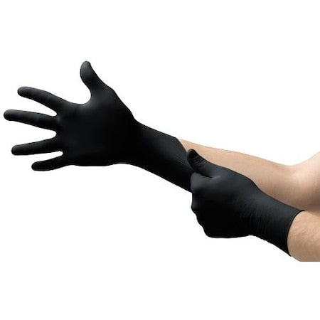 Microflex(R) Midknight(TM) Touch 93-732, Disposable Gloves, 2.8 mil Palm, Nitrile, Powder-Free, S