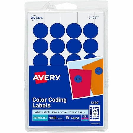 Printable Color Coding Labels, PK1008
