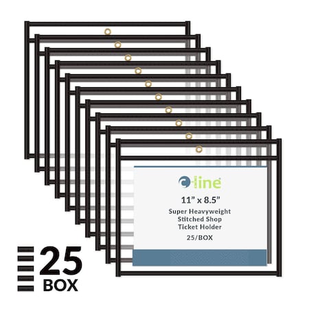 Shop Ticket Holders, 11 x 8-1/2", PK25