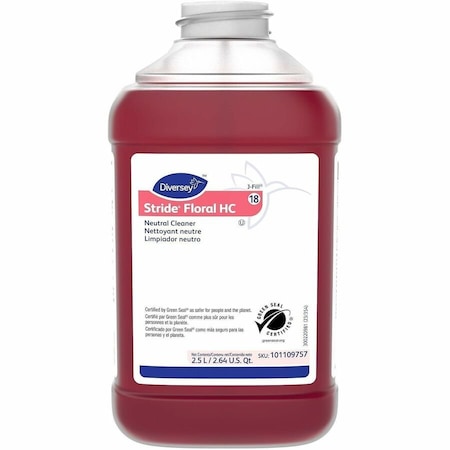 Neutral Floor Cleaner, 2.5L Bottle, 2 PK