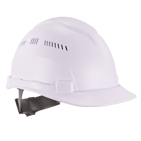 Hard Hat, Lightweight Cap, White, Class C