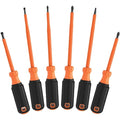 Screwdriver Set, SAE, 6 pcs