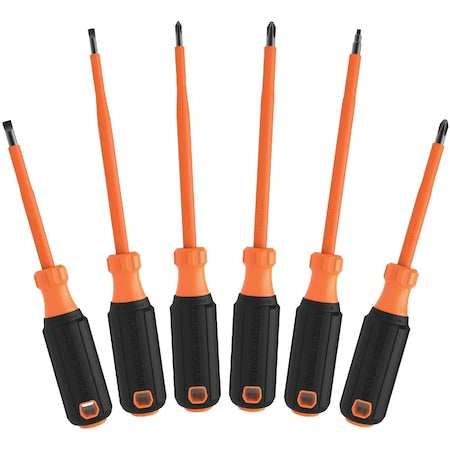 Screwdriver Set, SAE, 6 pcs