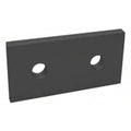 JoiningPlate,Aluminum,Black,3in,11/2in