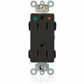 Straight Blade Receptacle, 5-15R, 15 A, 125V AC, Isolated Ground