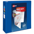 Heavy-Duty View 3 Ring Binder, 4 in
