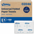 Multifold Paper Towels, 1-Ply, 9.2" x 9.4" sheets, White, (150 Sheets/Pack, 8 Packs/Case)