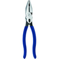 8 5/8 in Linemans Plier High Leverage w/ Wire Crimper, Steel