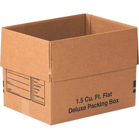 16 in x 12 in x 12 in Shipping Box, Kraft, Corrugate, Single Wall, 32 ECT