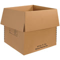 24 in x 24 in x 24 in Shipping Box, Kraft, Corrugate, Single Wall, 32 ECT