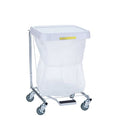 Single Medium Duty Hamper with Foot Pedal, 28" High