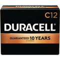 Coppertop C Alkaline Battery, 1.5V DC, PK12