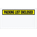 Packing List Envelopes, Yellow, PK1000
