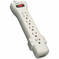 Power Strip, Surge, 5-15R, 5-15P, 7 ft., Light Gray