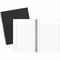 Wirebound Bus Notebook, Black, 9.5X6, 80CT