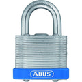 Padlock, 1 13/32" H, 1 1/2" W, Silver