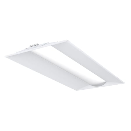 LED Recessed Troffer, 2 ft x4 ft Size, 55W