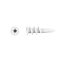 Wall Anchor, 1 5/8 in L, Nylon, 50 lb Tension Strength, 100 PK