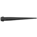 Pin Punch, 10" L, 1/4" Tip Size, Steel