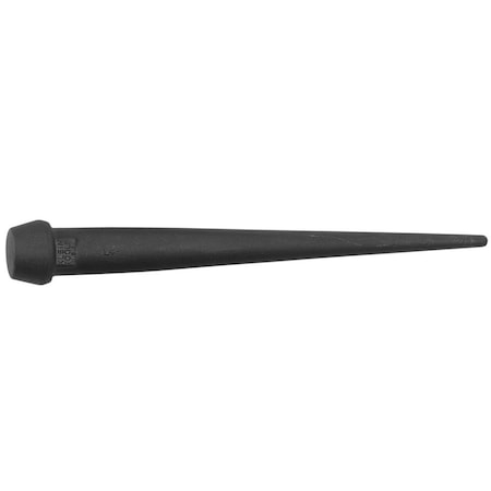 Pin Punch, 10" L, 1/4" Tip Size, Steel