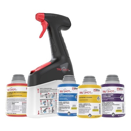 TruShot 2.0 Mobile Dispensing System, Trigger Spray Bottle, 9 oz, Fresh