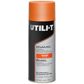 General Purpose Enamel Spray Paint, Orange, Gloss, Solvent, 10 oz