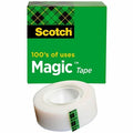 Magic Tape,75 x 1000 in.,Clear