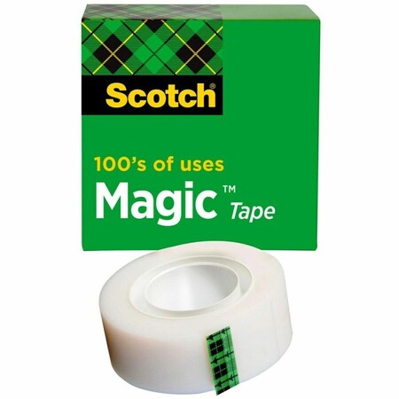 Magic Tape,75 x 1000 in.,Clear