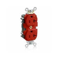 Straight Blade Receptacle, 5-20R, 20 A, 125V AC, Flush Mount, Isolated Ground