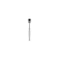 3/8 in Drive 90 Geared Teeth Pear Quick-Release Ratchet, Polished