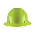 Hard Hat, Full Brim, High Visibility Lime