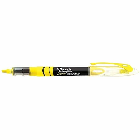 Liquid Highlighter, Chisel Tip Yellow PK12