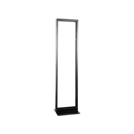Rack, Freestanding, Aluminum, 7in H, 19 in W